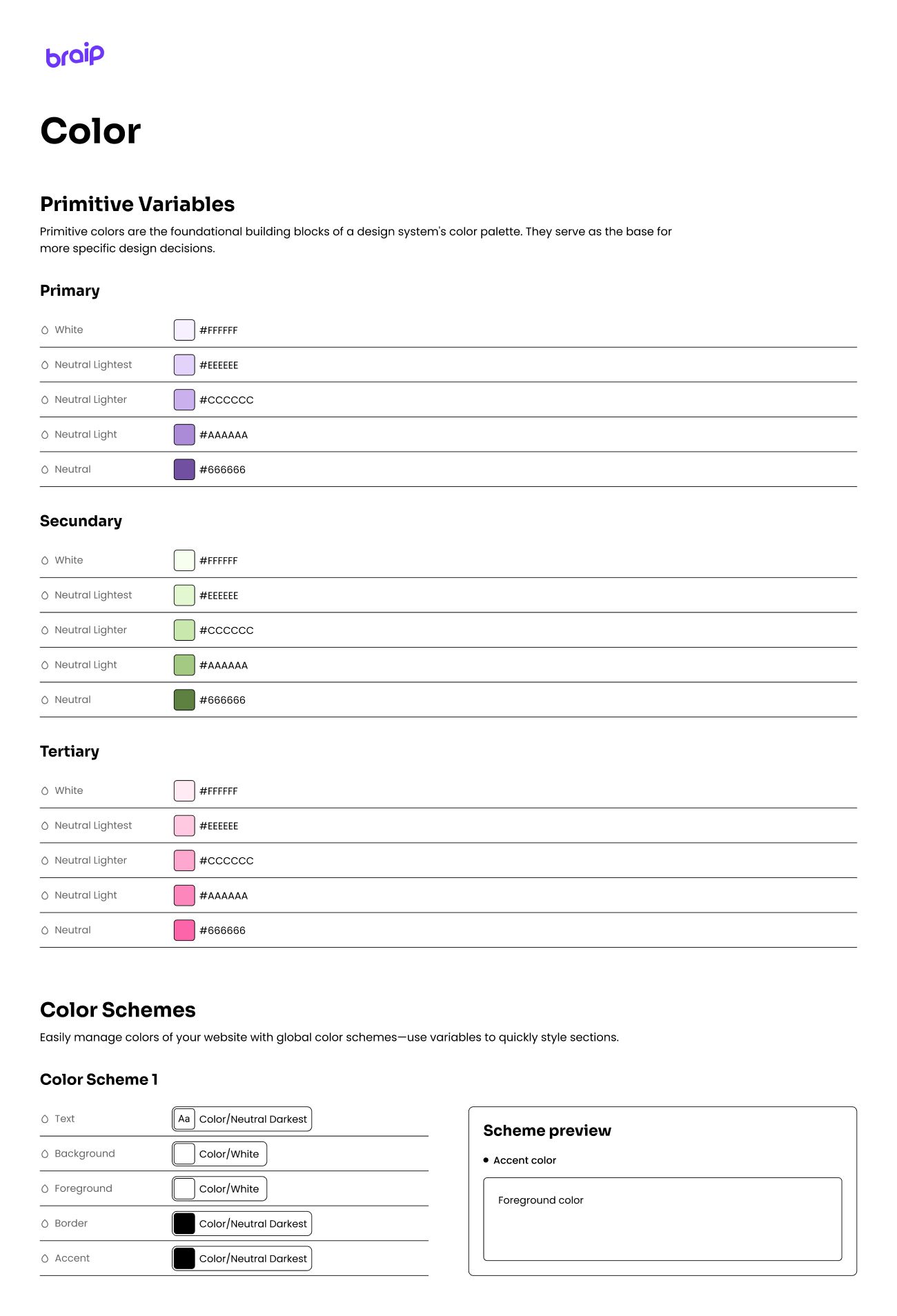 Frame Valles do style guide — o tema Valle aplicado em composição de página, com tipografia e paleta próprias