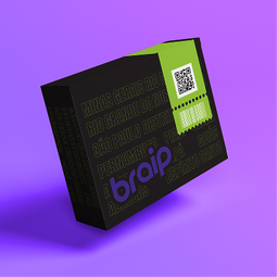 Mockup de embalagem — Braip Alimentos